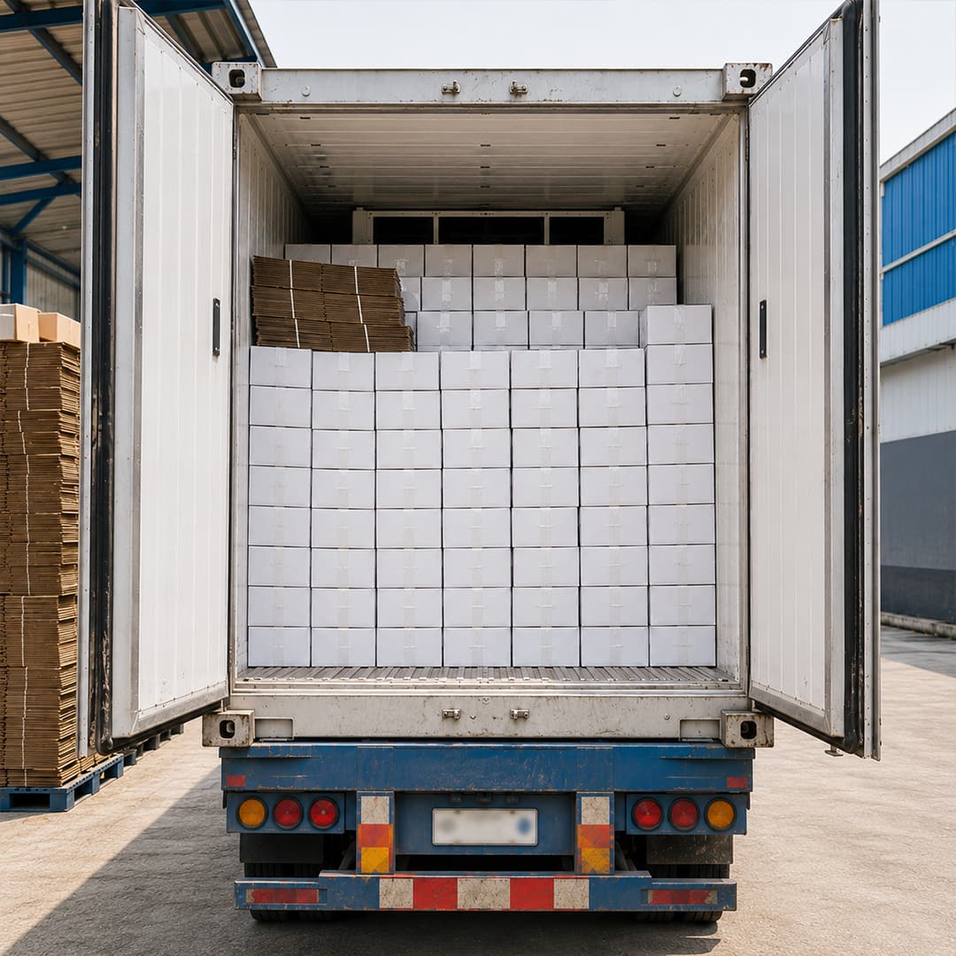 Chargement — Conteneur reefer à quai