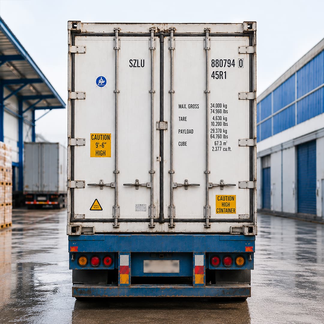 Chaîne du froid — Transport frigorifique −18 °C